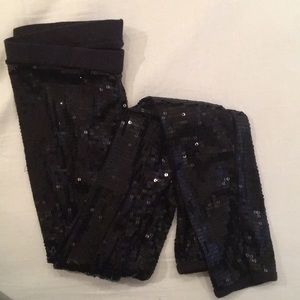 Sequined leggings